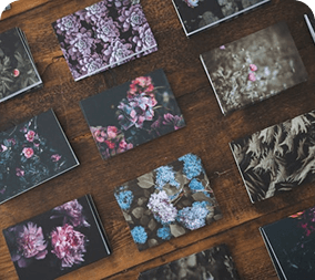 NFC smart cards with customizable templates